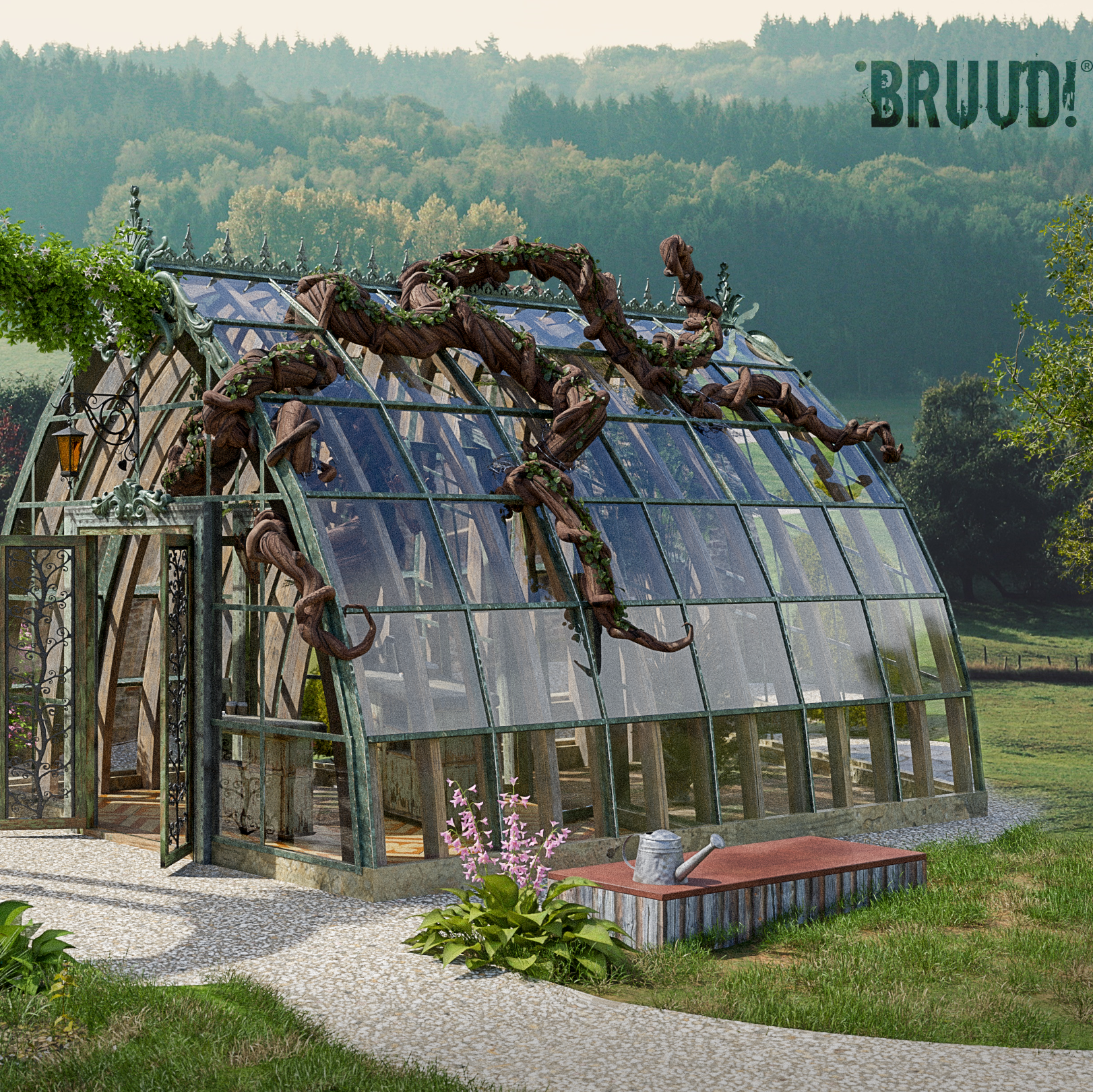 Orangerie in Harry Potter Stijl